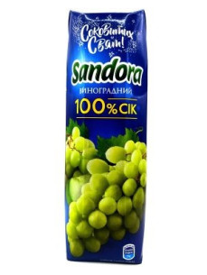 Sandora Сік з біл. виограду 950мл