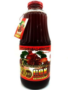 Сабирабат Сік Гранатовий 100% 1л