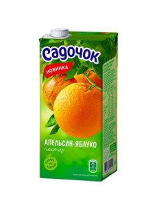 Садочок Нектар Апельсин-Яблуко 950мл