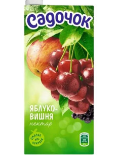 Садочок Нектар яблуко вишня 950мл