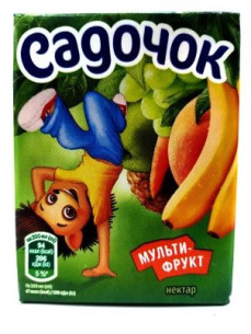 Садочок Сік в асортименті 200мл