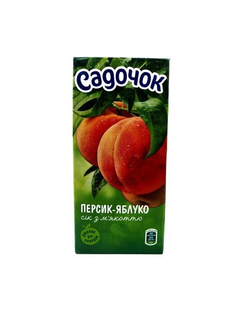 Садочок Сік персик яблуко 950мл
