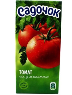 Садочок Сік Томатний 950мл