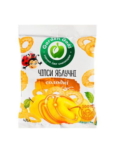 Gadz Яблучні Чіпси оригінальні/солодкі/з кислинкою 40г