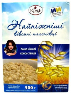 Козуб Вівсяні пластівці кор. 500г