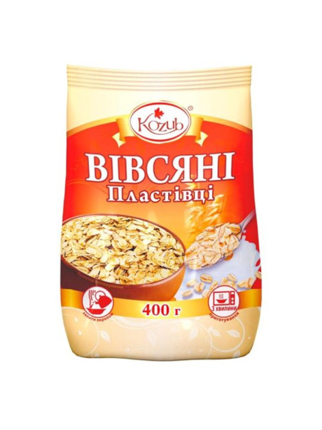 Козуб Пластівці вівсяі 400г