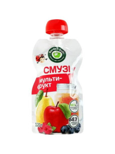 Пюре фруктове смузі мультифрукт 120г