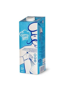 Смачно Шеф Вершки 26% 1л