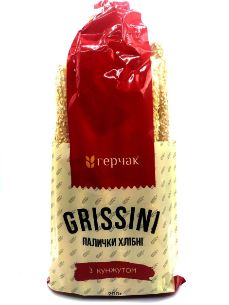 Герчак Грісіні з кунжутом 200г