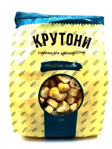 Герчак Сухарики крутони в асорт. 100г