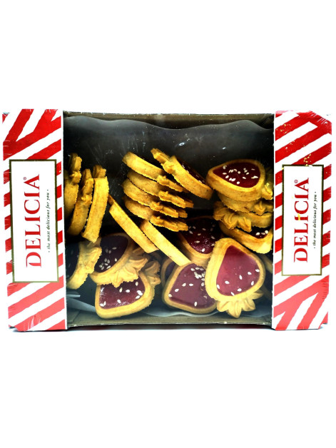 Deliciа Печиво Желейна ягідка 300г