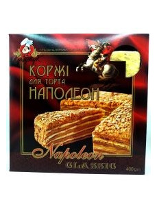 Коржі на Наполеон