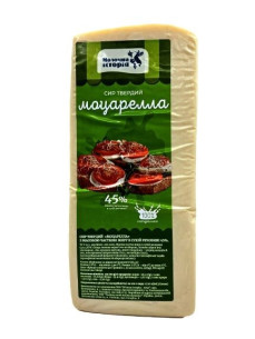 Молочна Історія Сир тверд. Моцарела 45% брус,кг