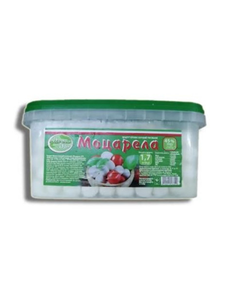 Молочна Мрія Сир Моцарела в росолі міні 1,7 кг