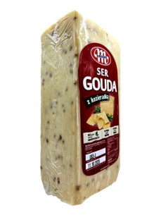 Mlekovita Сир твердий Гауда чорнушка - козирак, кг