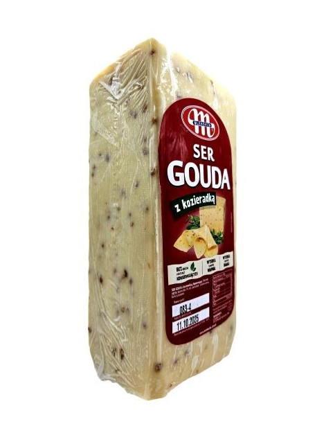 Mlekovita Сир твердий Гауда чорнушка - козирак, кг