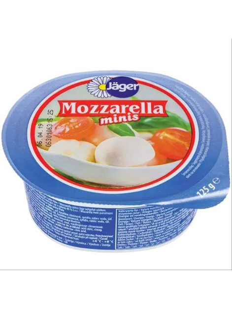 Сир Jager Моцарела міні125рм