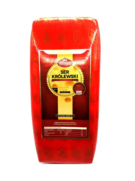 SIERPS Сир твердий Королівський брус, кг