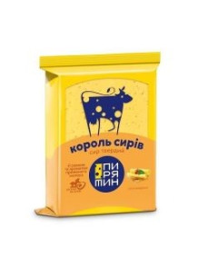 Сир твердий Король сирів Пирятин 0,160 грм