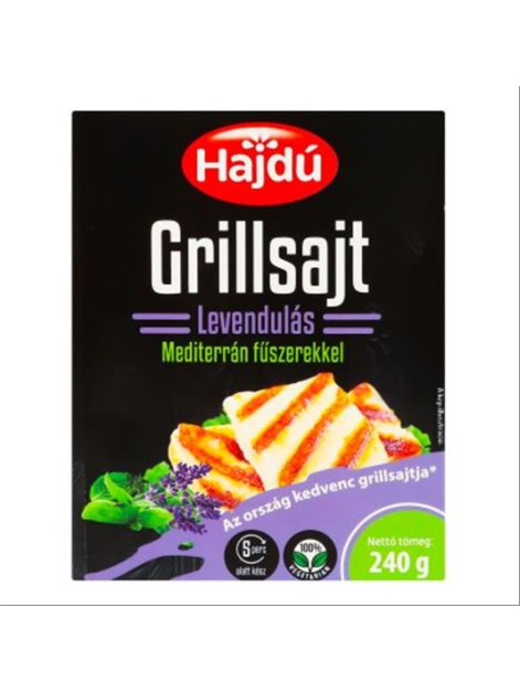 Hajdu Grillsajt Сир для грилю з лавандою 240г