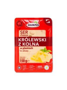 Mlekpol Сир Королівський нарізка 150г