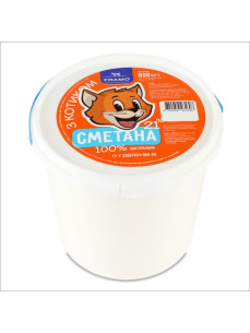 Сметана Франківська 21% відро 900г