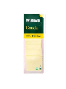 Swiatowid Сир нарізка Гауда 1кг