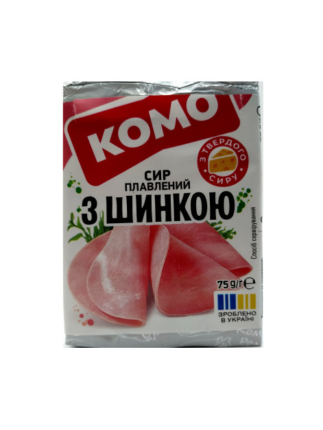 КОМО Сир плавлений в асорт. 40% 75г