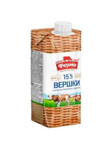 Ферма Вершки 15% 500мл
