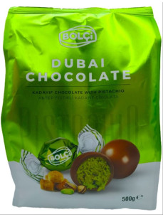 Bolci Шоколад дубайський круглі / квадр 500г