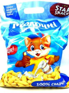 Star Snack Кукурудзяні палички Молочні 180г