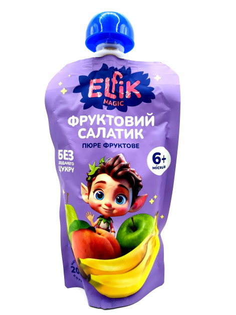 Elfik Пюре фруктове в асорт. 200г