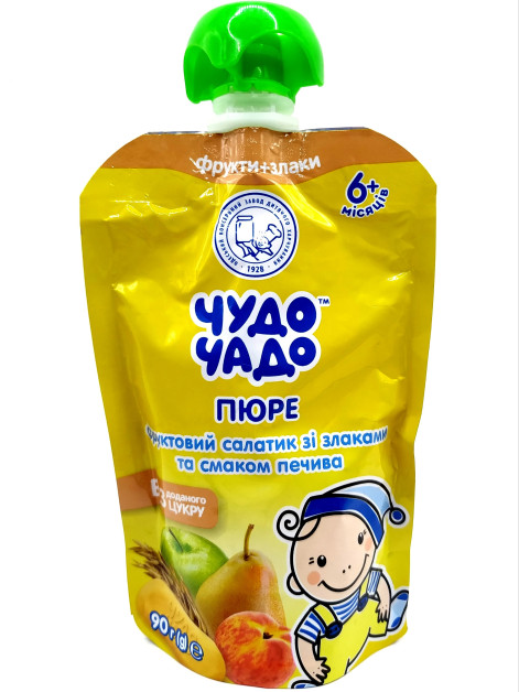 Чудо-Чадо Пюре в асорт. дольч пак 90г
