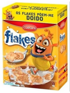 Cuetara Flakes Bombazo Подушечки 500г