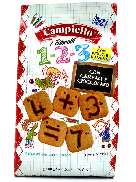 Сampiello Печиво дитяче АВС - 123 300г