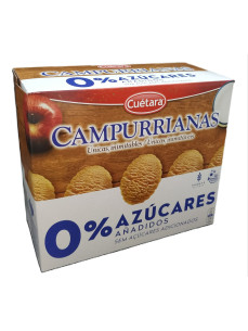 Cuetara Печиво Campurrianas 0% цукру 320г