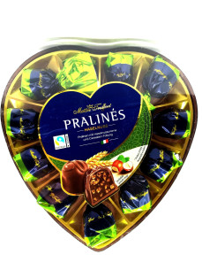 Цукерки Maitre Truffout Pralines 165гр з гор.ти рис.кульками