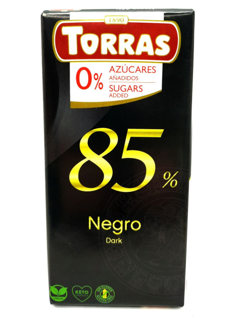 Torras Шоколад в асорт. без цукру 75г