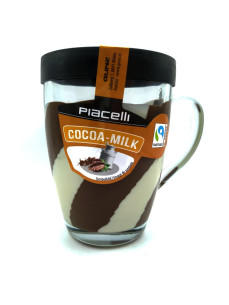 Piacalli Шоколадна паста зебра кружка 300г