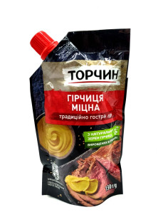 Торчин Гірчиця міцна 130г