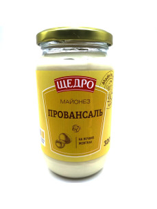 Щедро Майонез провансаль 67% с/б 320г