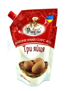 Кухар Рішельє Майонез Три яйця 40,5% д/п 500г