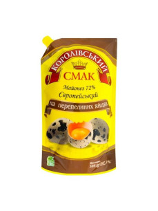 Кор. смак Майонез Європейський 72% 500г