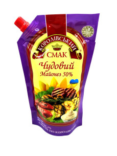 Кор. смак Майонез Чудовий 50% 500г