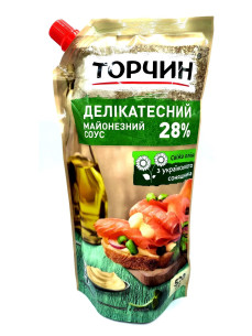 Торчин Майонез Делiкатесний 520г