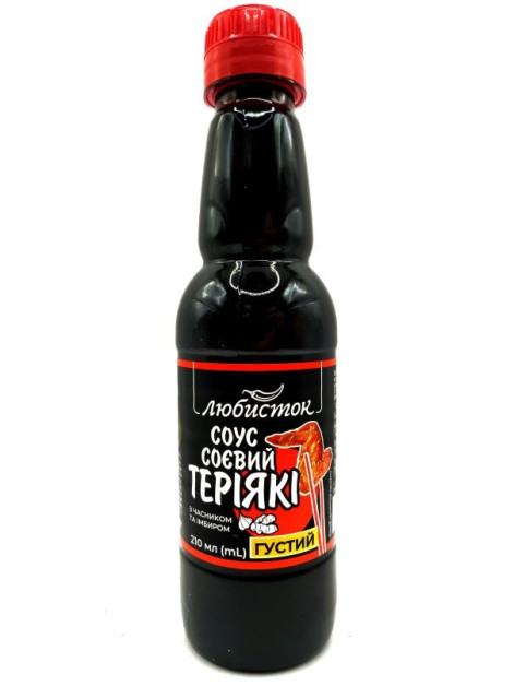 Любисток Соус Тереякі пет 210мл