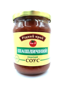 Рідний край Соус Шашличний с/б 485г