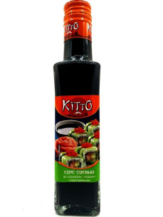 Соус Соєвий Кітто в асортиментi 0,200 мл скло
