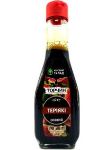 Соус Соєвий Тереякі ТМ Торчин190гр