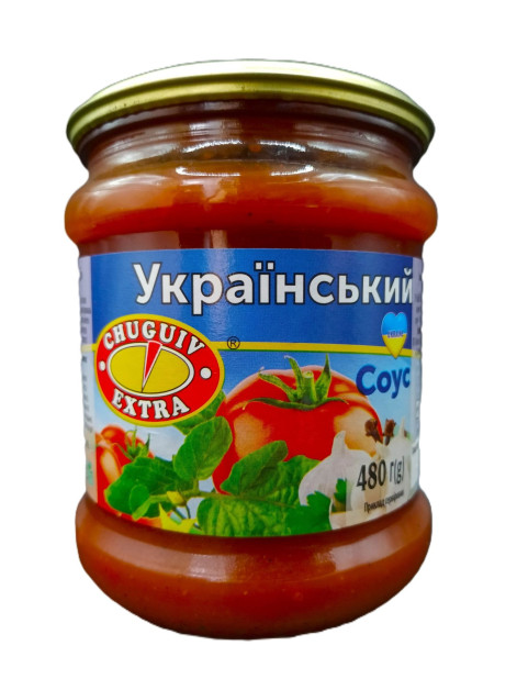 Чугуєв Соус Український с/б 480г